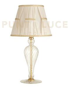 Lume piccolo roxanne d.25cm 1 luce attacco e14 h.32+19cm