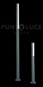 Paletto con luce led tommy per esterni con struttura in alluminio a