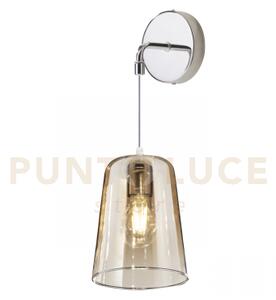 Applique bianco regolabile 1 luce ambra 1164bi-a-am