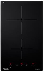 De Longhi PIN 32 Piano Cottura Induzione Elettrico 2 Fuochi da Incasso Larghezza 30 cm Vetroceramica colore Nero