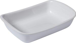 Pyrex Pirofila da Forno in Ceramica Rettangolare 33 x 23 cm colore Bianco - Supreme