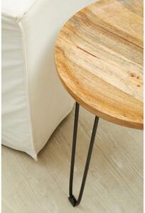 Tavolo pieghevole con piano in acacia 46x48 cm Nandri - Premier Housewares