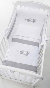 Foppapedretti Piumone Lettino Set 3 Pezzi Piccoli Amici colore Grigio - 9900279180