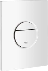 GROHE Placca di comando per cassetta di risciacquo a 2 pulsanti Bianca - Nova Cosmopolitan 38765SH0