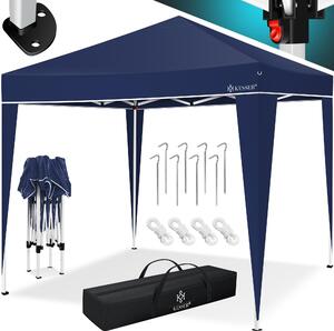 Gazebo KESSER® 3x3 m | impermeabile | borsa per il trasporto con rotelle inclusa | sistema a scatto pop-up | protezione UV 50+ | gazebo pieghevole | tenda da giardino | tenda per feste | rinforzi in metallo
