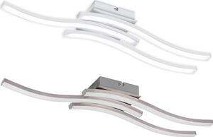 Trio Lighting Plafoniera LED a Soffitto Design Moderno da Interno 3 bacchette colore Bianco - TRI011752 Route