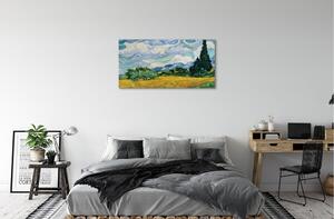 Stampa quadro su tela Art Meadow Cypressy 100x50 cm