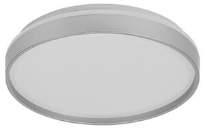 OSRAM Orbis Gisela Lampada da soffitto a LED 385 mm, 24 W, 3000 K bianco caldo, argento, metallo con anello in plastica, IP20