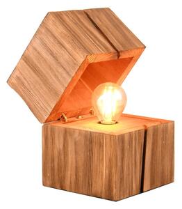 Lampada da tavolo marrone (altezza 16 cm) Treasure - Trio