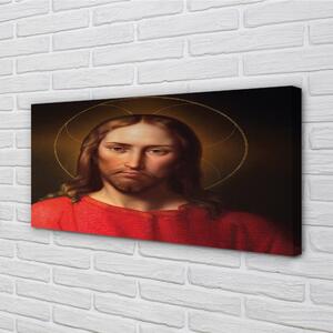 Quadro su tela Gesù 100x50 cm