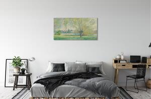 Stampa quadro su tela Meadow d'arte dipinto 100x50 cm