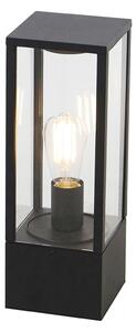 Lampada da terra industriale nera 40 cm IP44 - Charlois