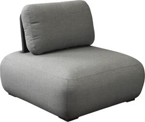 VivaGarden Poltrona da Esterno in Alluminio/Corda Dimensioni 99x99x77,5 cm colore Grigio