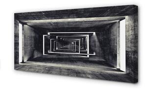 Stampa quadro su tela Tunnel 100x50 cm