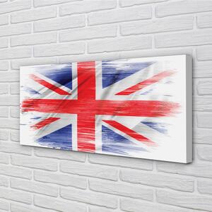 Stampa quadro su tela La bandiera della Gran Bretagna 100x50 cm