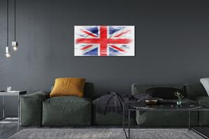 Stampa quadro su tela La bandiera della Gran Bretagna 100x50 cm