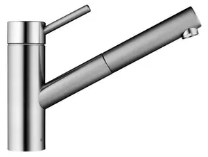 KWC Inox 3, miscelatore per lavello, acciaio inox, alta pressione