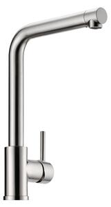 NABER 5011258 Miscelatore monocomando ARCO 1 finitura acciaio inox, bassa pressione