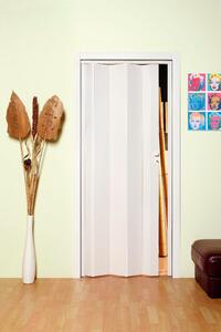 FORTE Porta a Soffietto in PVC 83x214h cm colore Bianco Frassino - PKYS101196214 Maya
