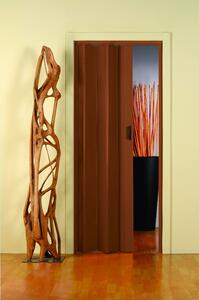 FORTE Porta a Soffietto in PVC 83x214h cm colore Noce - PKMS100009214 Monica