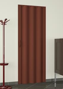 Kasart Porta a Soffietto Rigi cm 82x210 Colore Mogano - PKEX000B4C60082