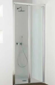 Grandform Porta Doccia Parete per Box Doccia Pieghevole 77/81 cm in Vetro Trasparente - PFS#L80