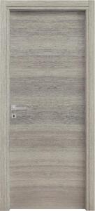 NBrand Porta Interna a Battente 210x70 cm in MDF colore Rovere / Grigio - KB0203BA001R62