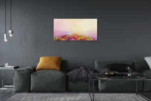 Quadro su tela Immagina fiori paradiso 100x50 cm