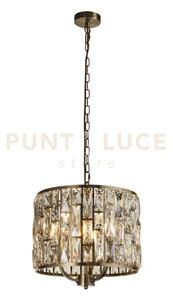 Ciondolo bijou 3lt - metallo ottone anticato e bicchiere di champagne
