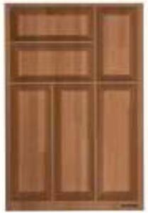NBrand Portaposate per Cassetto da 40 cm in Legno colore Marrone - 19100001L Linea Q