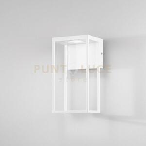 Applique led gris bianca 12w 1390lm cct 3000k / 4000k ip54 15x12,6x