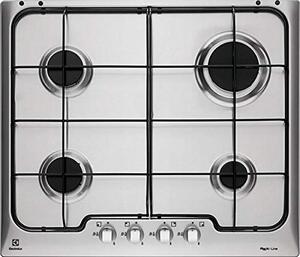 Electrolux PX640XV Piano Cottura 4 Fuochi a Gas 60 cm colore Inox