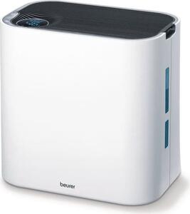 Beurer Purificatore d'Aria Umidificatore 2 in 1 Filtro HEPA Portata 35 m2 colore Bianco - LR 330