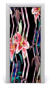 Rivestimento Per Porta Background di Lilie 75x205 cm