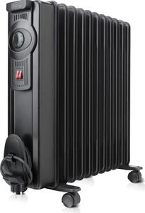 Black & Decker Radiatore Termosifone Elettrico ad Olio Stufa Portatile 11 Elementi Potenza 2000 Watt con Termostato - BXRA 2000E
