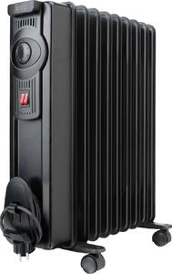 Black & Decker Radiatore Termosifone Elettrico ad Olio Stufa Portatile 9 Elementi Potenza 1500 Watt con Termostato - BXRA 1500E