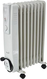 PLEINAIR Radiatore Termosifone Elettrico ad Olio Stufa portatile 9 elementi potenza 2000 Watt con Termostato - ERC2-2009