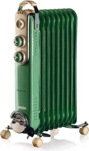 Ariete Radiatore Termosifone Elettrico ad Olio Stufa Portatile 9 Elementi Potenza 2000 Watt colore Verde - 00B083804AR0