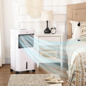 DecHome Raffrescatore d'Aria Portatile Evaporativo senza Tubo con Funzione Deumidificatore e Ventilatore Potenza 65W Capacit Tanica 15L