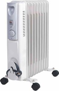 Syntesy Radiatore Termosifone Elettrico Stufa Portatile 9 Elementi Potenza 2000 Watt colore Bianco - NY-20G1