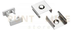 Kit 2 tappi per profilo milano bianco i-profilo-milano-bco-cap