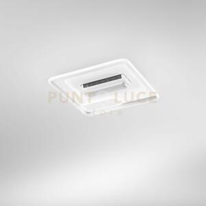 Plafoniera led ventilatore invisibile 48w 4800 lumen bianco 50x50x1