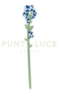 Funny flowers, fiore in plexiglas nontiscordardimè piccolo