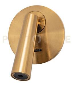 Applique da parete zambelis 71 ottone satinato 3000k