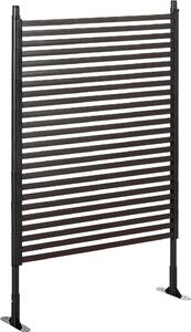 VivaGarden Recinzione Divisorio da Giardino Modulabile Autoportante in Acciaio 93x22x150 cm colore Marrone
