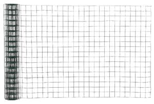 Brugel Rete Metallica da Giardino con Rivestimento in PVC per Recinzioni da Esterno 500x91cm Verde - 134D06