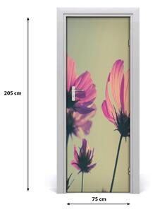 Rivestimento Per Porta Fiori rosa 75x205 cm