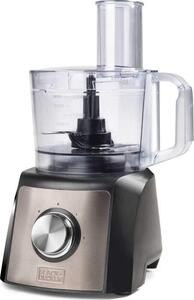 Black & Decker Robot da Cucina Capacit 2.1 Litri Funzione Impastatrice Potenza 1200 watt colore Inox - BXFPA1200E