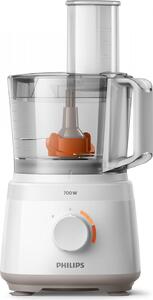 Philips Robot da Cucina Multifunzione Capacit 2.1 Litri Potenza 700 Watt 2 Velocit + Funzione Pulse colore Bianco - HR7320/00
