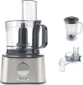 Kenwood Robot da Cucina Multifunzione Capacit 2.1 Litri 2 Velocit Potenza 800 Watt colore Metallico - FDM304SS